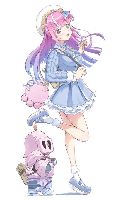  桃鈴ねね様はじめまして。月末納品可能でございます。可愛い雰囲気のイラストが得意でして、頭身のイラストかつ表情差分も問題ございません!ご検討のほど、よろしくお願いいたします。 