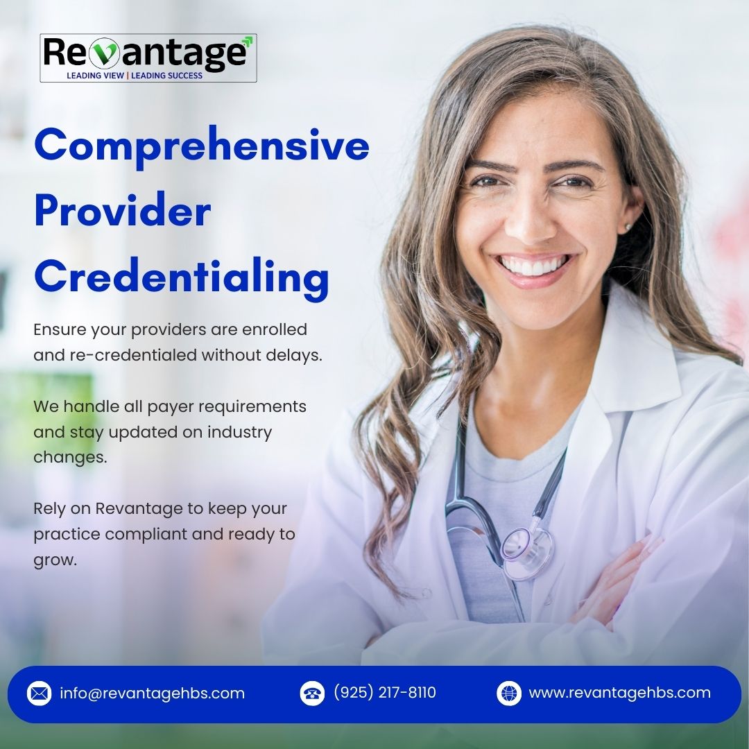 Revantage_healt's tweet photo. Stay ahead with Revantage! We handle all payer requirements and ensure your providers are enrolled and re-credentialed without delays.

Get in touch today!
🌐 https://t.co/GAxXHyoumW

#ProviderCredentialing #MedicalCredentialing #HealthcareCompliance #PracticeGrowth #RevantageHBS https://t.co/RiWDXJiOQU