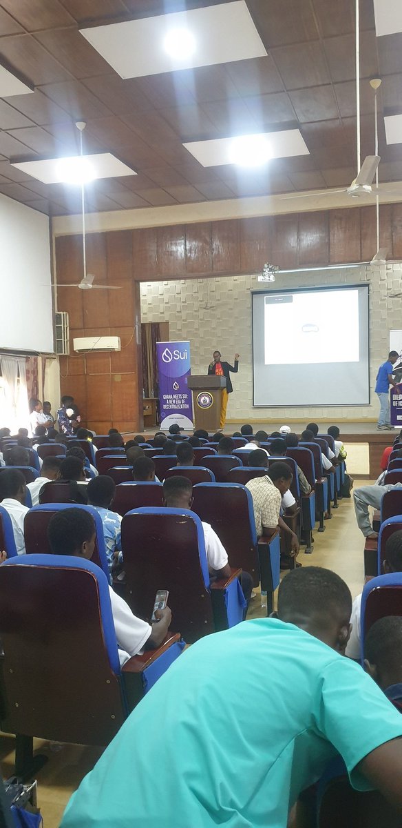 Harry_Nice20's tweet photo. Sui Web3 Onboarding Workshop at UEW's North Assembly Hall. This initiative, organized in collaboration with the Department of ICT Education and Sui Network Ghana, is a game-changer for students and tech enthusiasts.@SuiNetworkGhana @SuiMoveAfrica  @SuiFamOfficial
#Suirunsinghana https://t.co/S6wDisMCdO