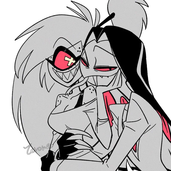 𝓜𝓲𝓷𝓮 #HazbinHotel #CherriSnake #SirPentious #CherriBomb