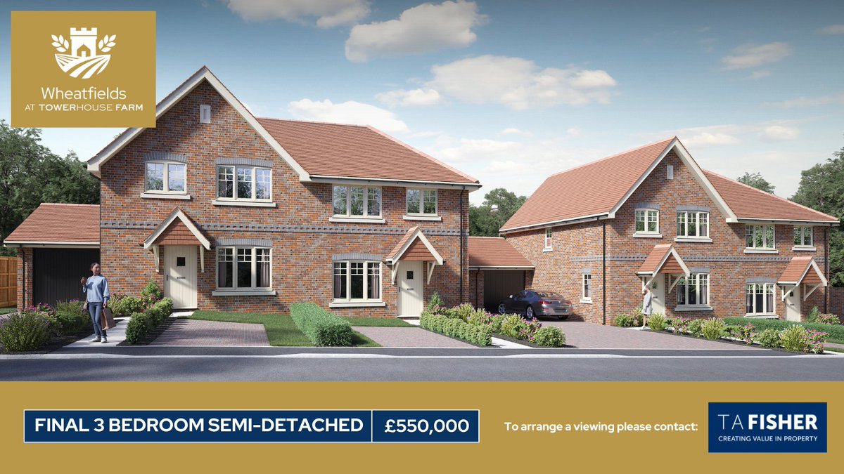 This stylish three-bedroom semi-detached home is perfectly designed for modern living and growing families. Available for occupation from June 2025.

🌟 Open-plan kitchen/dining room
🌿 French doors open to a private garden
🛋️ Separate living room and downstairs cloakroom
🛌