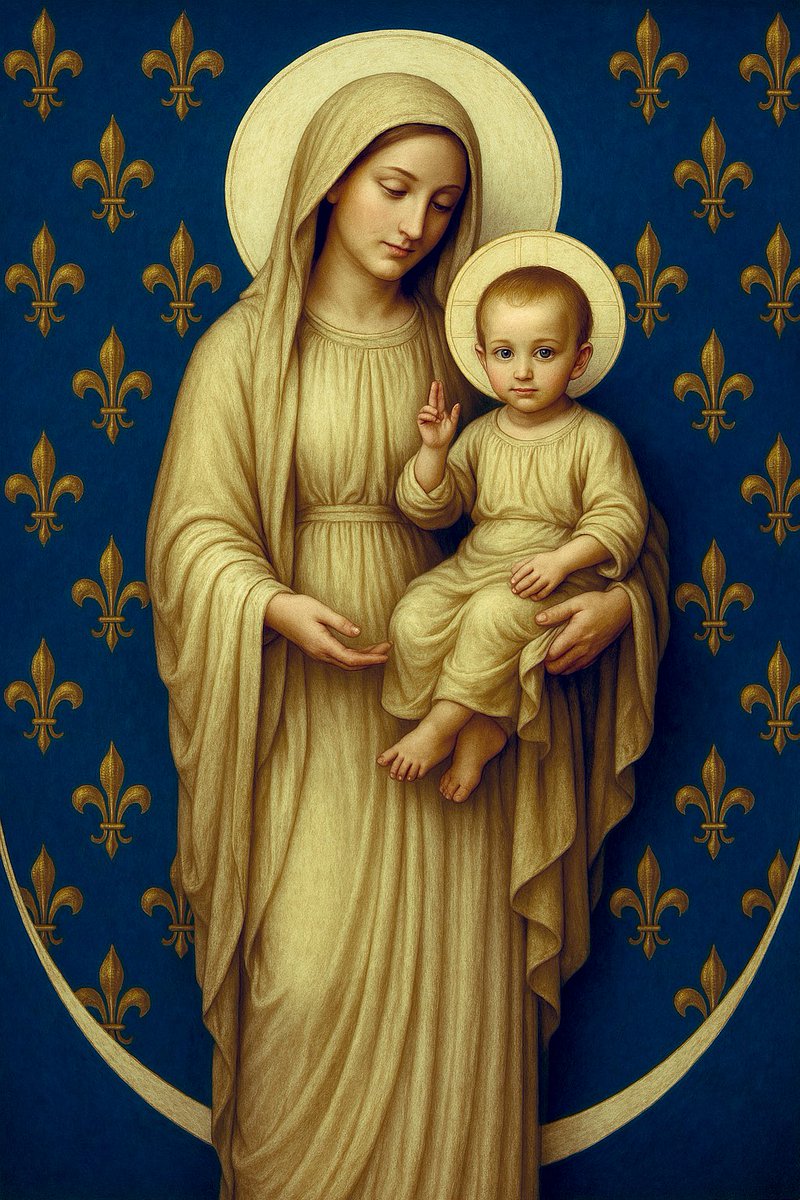 La #France tient toujours debout grâce à Notre-Dame qui veille sur elle.