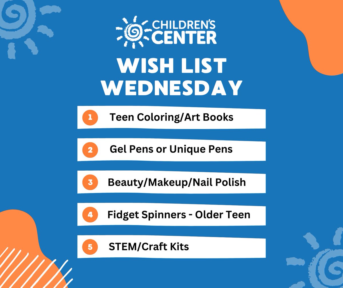 📢 Wish List Wednesday

Check out our current Wish List and see how you can help!
To arrange a donation drop-off, please contact our Intake Specialist at 417-623-2292.

Walmart Wish List
walmart.com/nonprofits/540…

Amazon Wish List
amazon.com/hz/wishlist/ls…