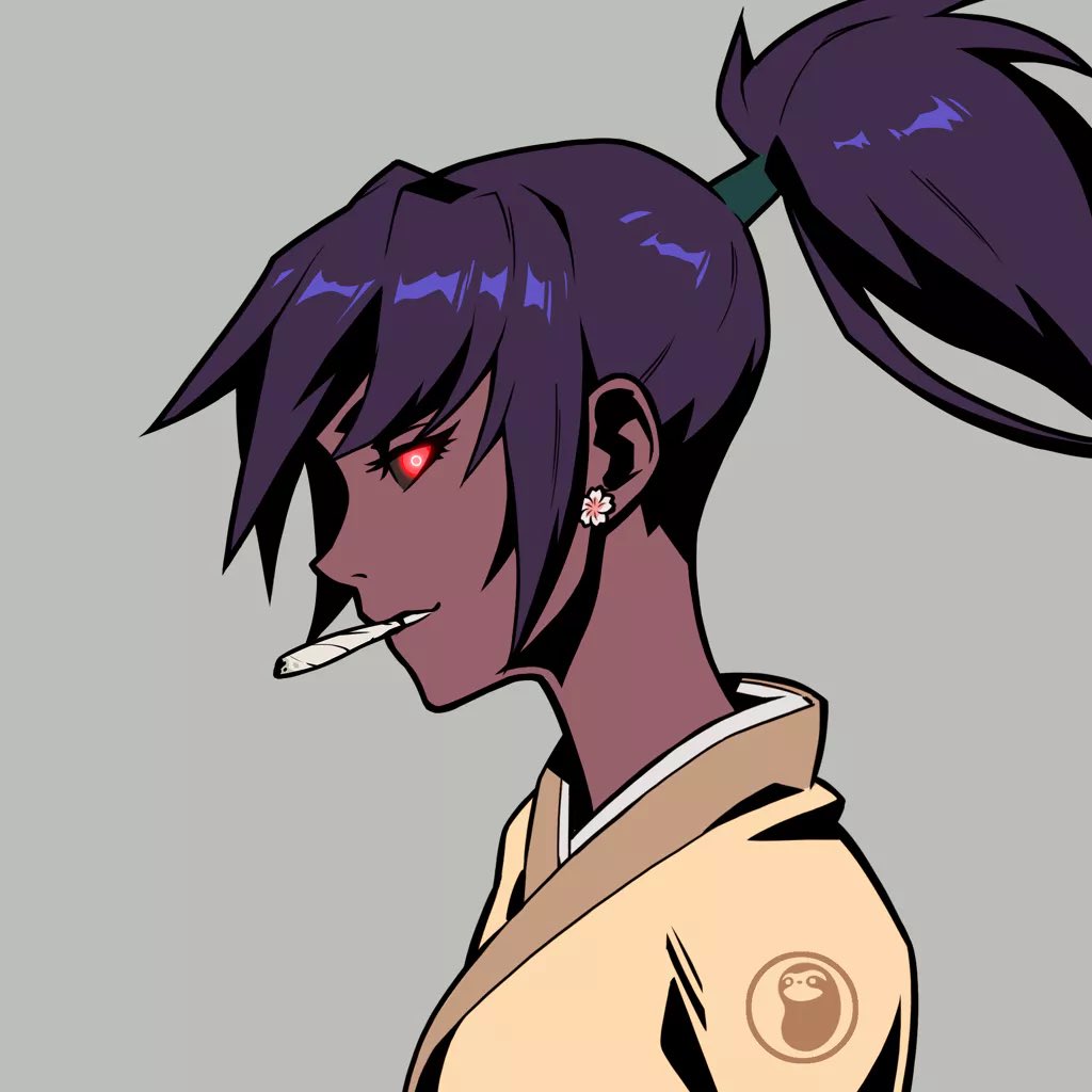 Was finally able to take the red bean!
Has been a long and fun journey and cannot wait to see where it goes.

Love the combo - Sloth, red eyes and smoking a J.

Looking to connect with more Azuki fam!