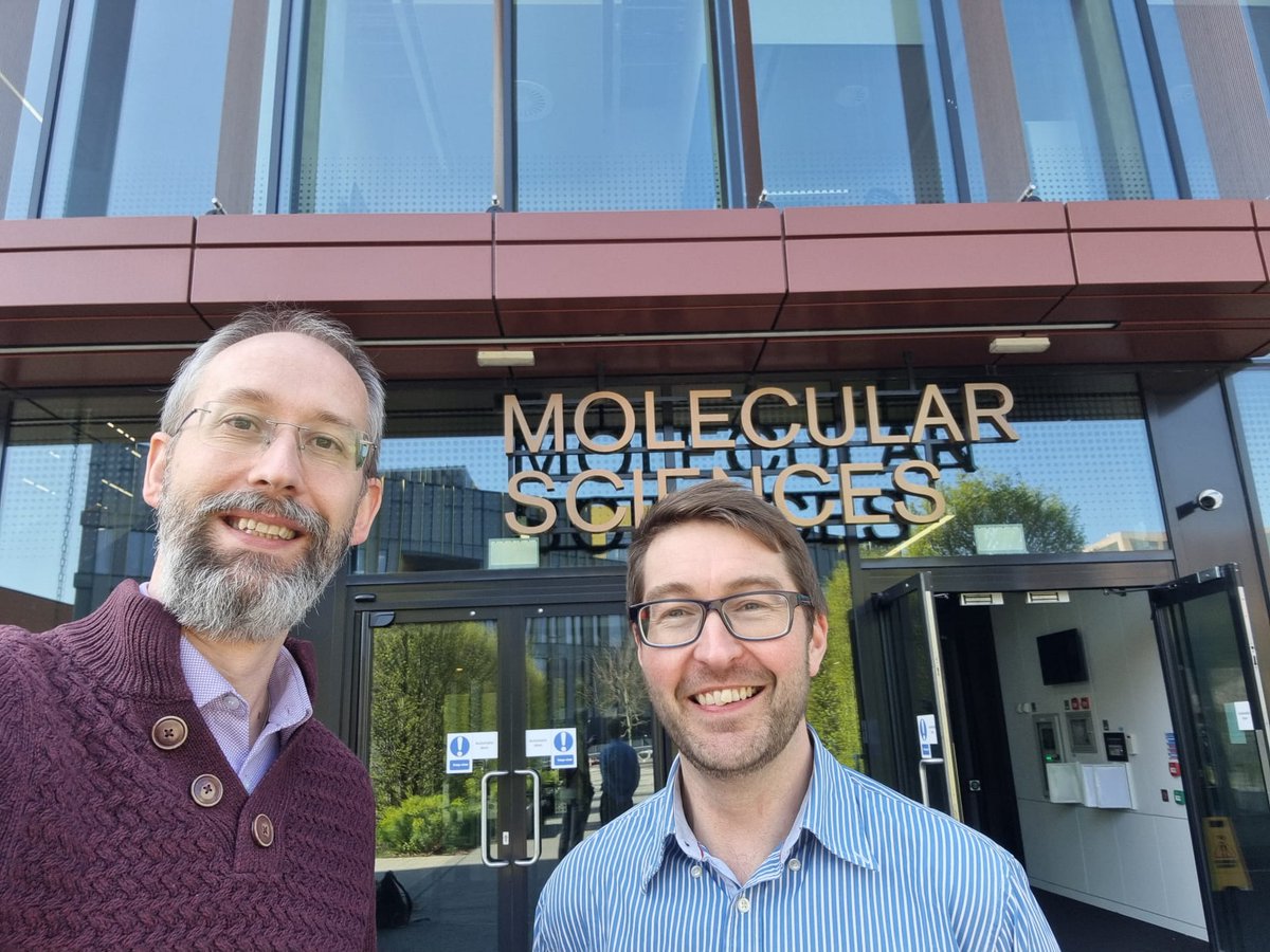 UoBChemistry (@uobchemistry) on Twitter photo Today it was our pleasure to host Professor Mark Symes from the University of Glasgow <a href="/UofGlasgow/">University of Glasgow</a> and to hear about his amazing work on electrochemical water splitting. Dr Tim Easun <a href="/TimEasun/">Timothy Easun</a> showed Mark around, including our home in the Molecular Sciences Building. Today it was our pleasure to host Professor Mark Symes from the University of Glasgow <a href="/UofGlasgow/">University of Glasgow</a> and to hear about his amazing work on electrochemical water splitting. Dr Tim Easun <a href="/TimEasun/">Timothy Easun</a> showed Mark around, including our home in the Molecular Sciences Building.