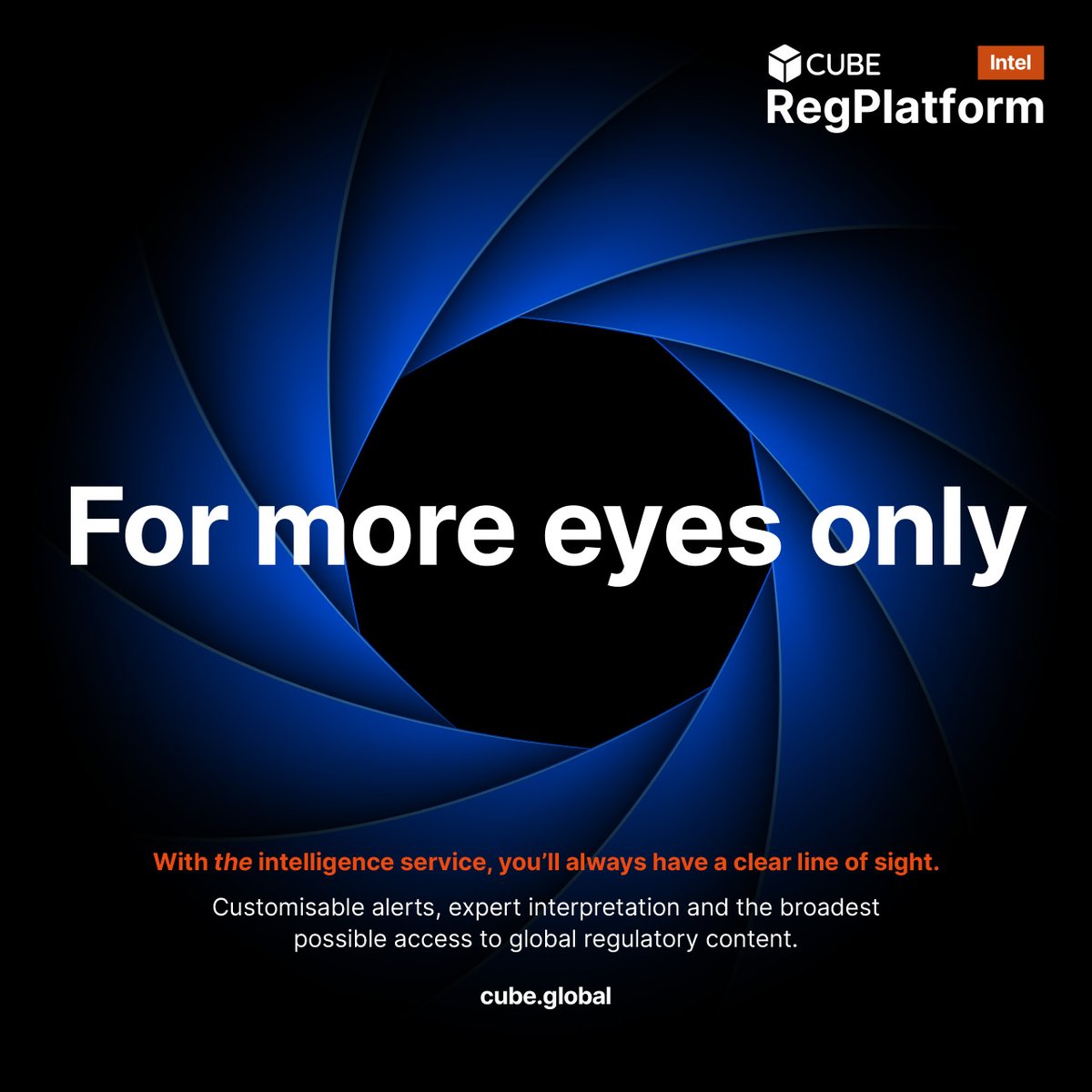 CUBEGlobal's tweet photo. Get more #regulatoryintelligence than ever before with CUBE RegPlatform Intel. Unmatched content, expert human insights, and customisable alerts.

Be mission-ready with RegPlatform Intel, your #compliance companion.

Find out more: https://t.co/4bVG1by8tQ https://t.co/UGgi0p2c2Q