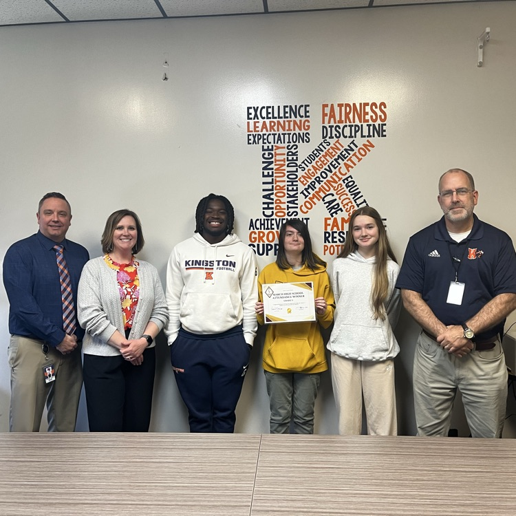 🎉 March Attendance Champs! 🎉
We’re giving a big shoutout to our March Attendance Winners! 🏆👏
The high school grade level with the highest attendance for the month:
11th Grade
Way to show up and shine! 🌟 Keep up the amazing work! Every day counts! 💪 #AttendanceMatters