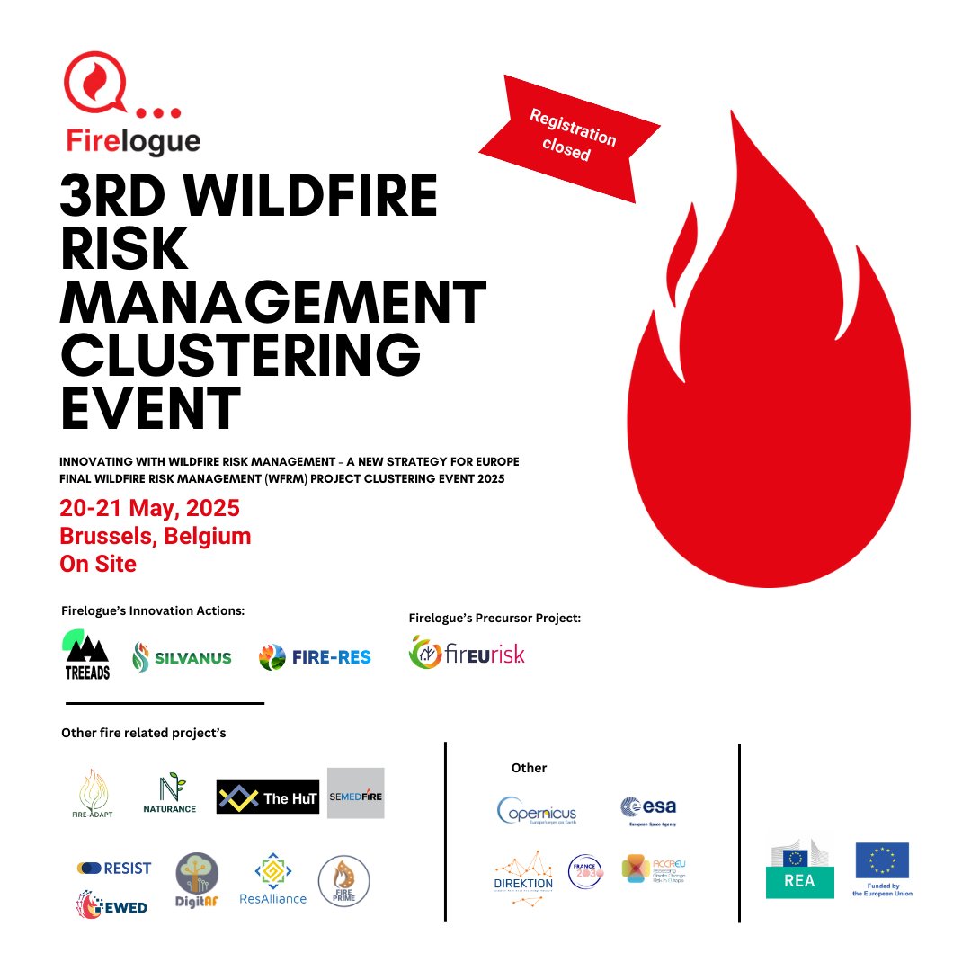 🔥 Over 100 registrations before April 15 – thank you all for joining the 3rd Clustering Event 2025🙌

🔒 Registrations are closed, but the waiting list is open 👉 forms.office.com/pages/response…

We are also welcoming new projects! 
Discover them below👇