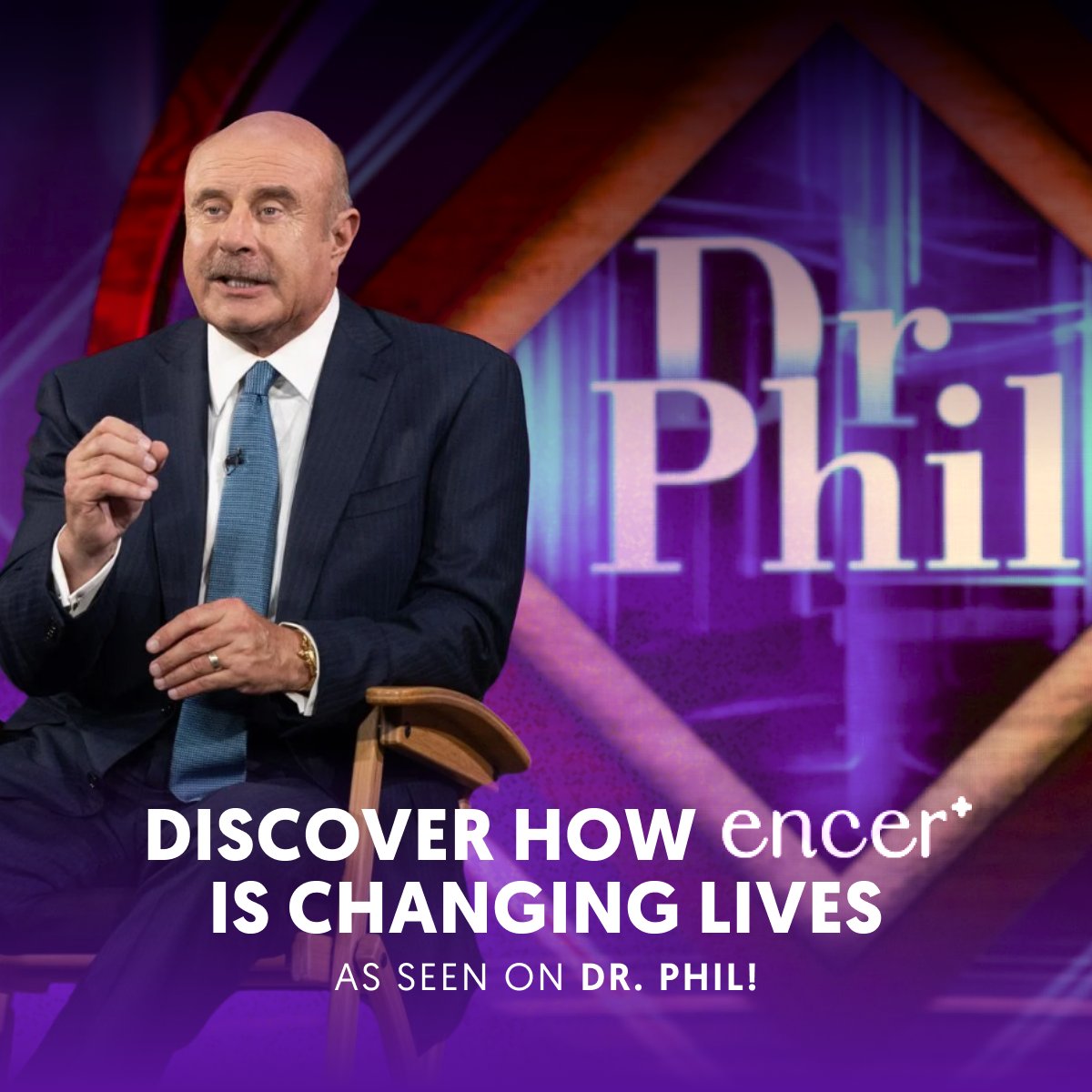 Encer_USA's tweet photo. Dr. Phil supports Encer!

On a recent episode of his popular talk show, Dr. Phil explains cancer-treatment related fatigue (CTRF) and gifts Encer to a patient who still experiences CTRF despite being cancer-free.

Stay updated to find relief with us! https://t.co/NCCausLTue
