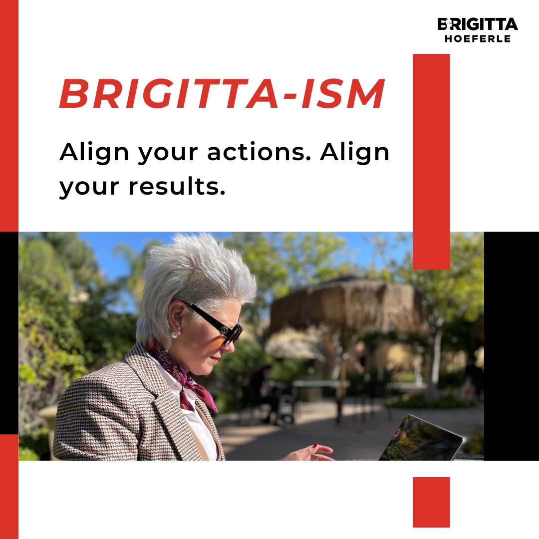 Success is not about luck; it’s about alignment. When your actions, beliefs, and purpose are in harmony, results become inevitable. Trust the process and stay aligned

#AlignedForSuccess #BrigittaHoeferle #EmpoweredLiving #SuccessPatterns