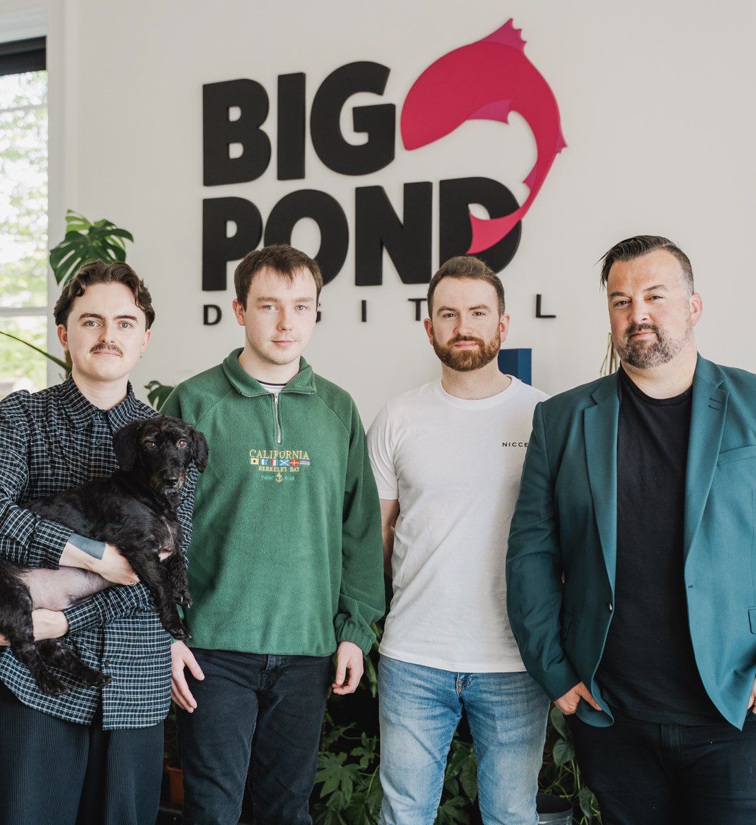 We're Big Pond, a digital marketing agency based in Scotland.
Right to left⤵️ 
Ari, Founder &amp; Managing Director
Alan, SEO Manager
Craig, Junior SEO Coordinator 
Dylan, Digital Marketing Executive
Photo creds: @bbdcreative

#SEO #SearchMarketing #PPC #GoogleAds #Scotland #Ayrshire