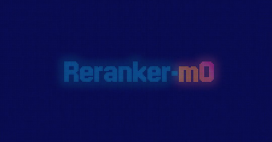 hongming731's tweet photo. 刚看到 Jina AI 发了个新东西，叫 jina-reranker-m0，感觉超有料，必须跟你唠唠！

这玩意儿是个 reranker，你知道吧？就是帮你把一堆搜索结果重新排个序，让最相关的排前面。但牛逼之处在于，它不光能处理文本，还能看懂图片、图表、表格这些视觉元素！而且支持 29 多种语言，简直是跨语言、跨模态的全能选手！

你想想，以前搜东西，如果文档里关键信息是在一张图或者表格里，普通 reranker 就抓瞎了。但 jina-reranker-m0 能直接理解这些视觉内容，然后告诉你这份带图的文档是不是和你搜的东西最相关。比如你搜 "small language model data extraction"，它能把包含相关论文截图、图表的文档排在前面，甚至比纯文本描述的文档得分还高！

跟它家以前的纯文本 reranker (v2) 比：

- 核心升级： 能处理图片了！这是质变。

- 文本能力也强了： 就算是纯文本，它在处理多语言、长文档、甚至是代码搜索方面，性能也比 v2 有提升。

- 架构大换血： 这次没用老套的 cross-encoder，而是基于 Qwen2-VL 搞了个 decoder-only 架构。参数量也大了不少 (24亿 vs 2.78亿)。

这个新架构有啥好处呢？

- 真正多模态： 能无缝处理文本+图片的混合输入，解决了以前文本向量和图像向量"玩不到一起去"的"模态鸿沟"问题。现在你可以放心地把纯文本文档和图片混在一起让它排。

- 上下文更长： 支持的输入 token 更多了（理论 32k，训练 10k）。

- 潜力巨大： 文章说这种 decoder 架构未来可能更容易实现更高级的功能，比如列表式重排（一次性看整个列表来排序，更智能）和可解释性（更容易知道模型为啥这么排）。

怎么用？

- API 调用： 最省事，注册就有免费额度，直接扔文本查询和文档（可以是文本、图片 URL 或 base64）就行。（不过 API 暂时不支持用图片做查询）

- Hugging Face： 开源大法好！可以直接下载模型本地跑，更灵活，支持图片查询、图文混合文档。他们还贴心地准备了 Colab 教程。

- 云平台市场： AWS、Azure、GCP 上架了，可以直接订阅部署。

感觉 RAG 这块儿，有个能理解图文的 reranker 会是个巨大的提升！以后喂给大模型的上下文质量能更高了。