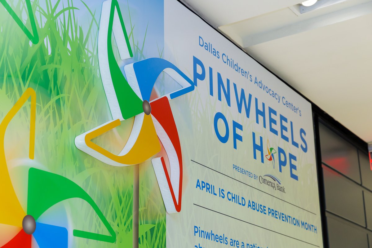 Last week, we unveiled our Pinwheels of Hope mural at <a href="/GalleriaDallas/">Galleria Dallas</a>! Stop by Level 1 near Sephora to see it—it’ll be on display all month long in honor of #ChildAbusePreventionMonth. Snap a photo, tag <a href="/DallasCAC/">DallasCAC</a>, and show your support! 📸✨

#PinwheelsOfHope #DCAC #CAPM
