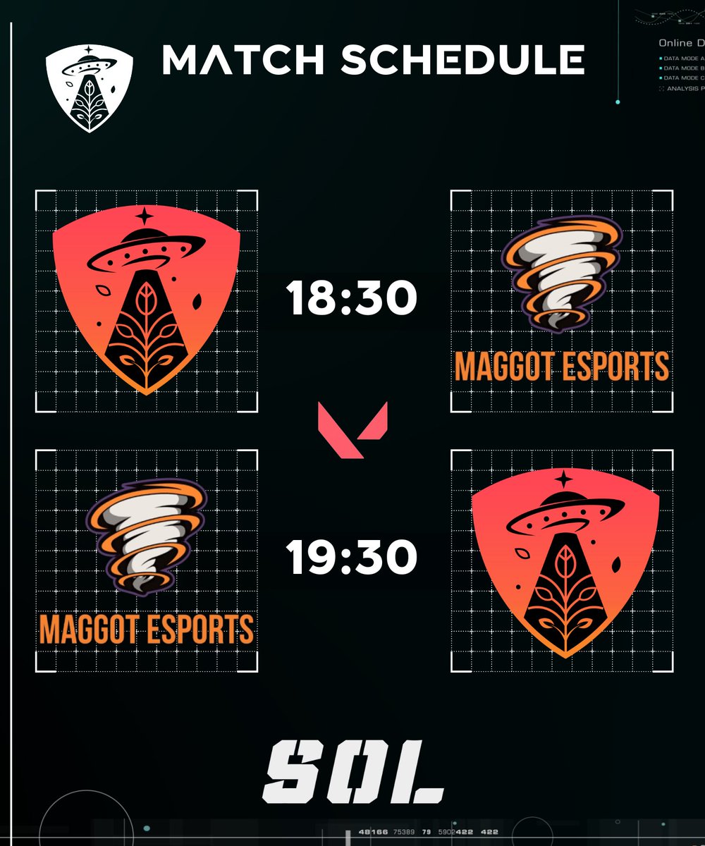 LodestarEsports's tweet photo. 🛸MATCH DAY 🛸
Apart from the special broadcast on SOL's channel, our own squad will be competing in Div 2.
Are the maggots a worthy bait, or will they be overwhelmed by our power?! 👽
#LSEWIN #SOLV2 https://t.co/A2S7WLffP4