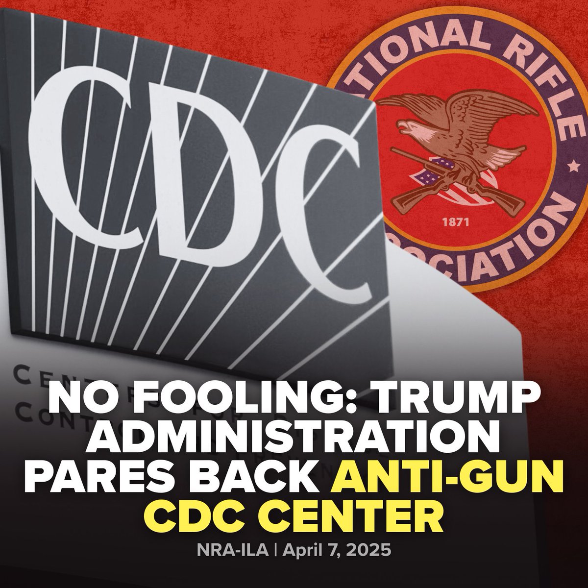 NRA tweet media