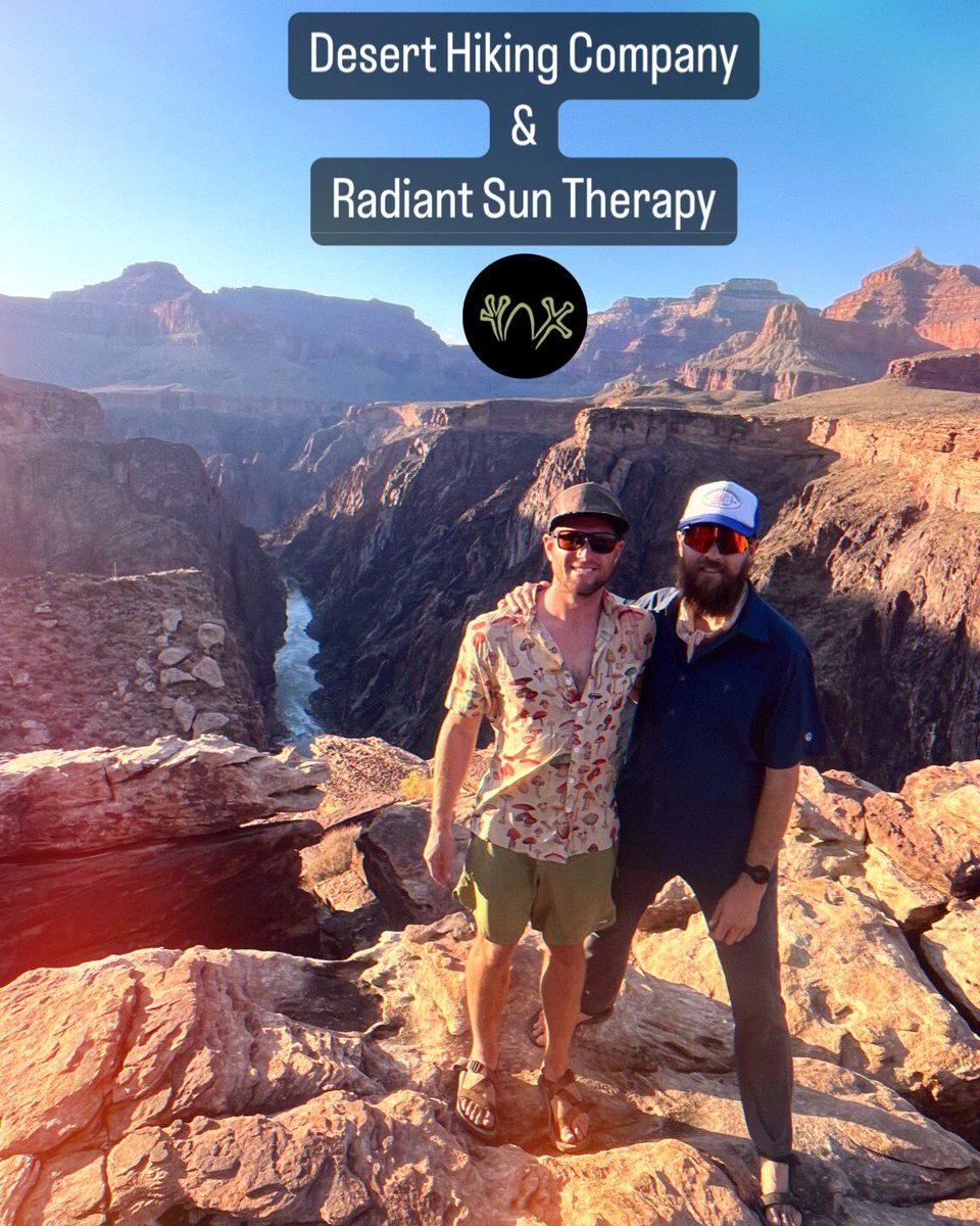 DesertHikingCo's tweet photo. Our collaboration with Sam isn’t just about offering wilderness adventures-it’s about creating intentional journeys that blend the healing power of nature with professional mental health support. Click the link in comments to read more https://t.co/mHuwro66fw