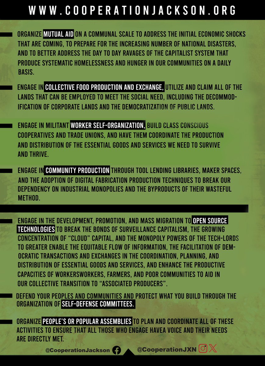 CooperationJXN's tweet photo. A program to counter Trumpflation and the broad negative social impacts it will have. There is both a necessity and an opportunity to #BuildTheAlternatives. Start where you stand! #BuildAndFight #GetOrganized https://t.co/ABcmCJoVOk