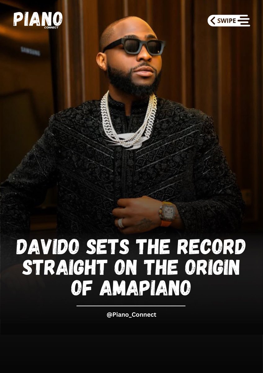 PianoConnectSA's tweet photo. Davido sets the record straight about the origin of Amapiano on The Breakfast Club. https://t.co/Cx7WbPA40h