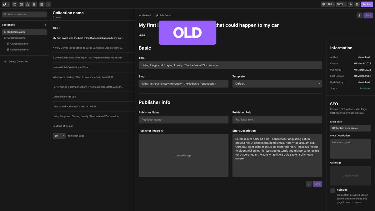 Divhunt (@divhuntofficial) on Twitter photo We recently rolled out a redesign of the builder — here’s a small preview in the screenshots below 👇
We're aiming for more clarity, easier and faster navigation — and hopefully, we’re getting there.
<a href="/lazarevicdes/">Marko Lazarević</a> absolutely crushed the design on this one. You agree?
Drop your We recently rolled out a redesign of the builder — here’s a small preview in the screenshots below 👇
We're aiming for more clarity, easier and faster navigation — and hopefully, we’re getting there.
<a href="/lazarevicdes/">Marko Lazarević</a> absolutely crushed the design on this one. You agree?
Drop your