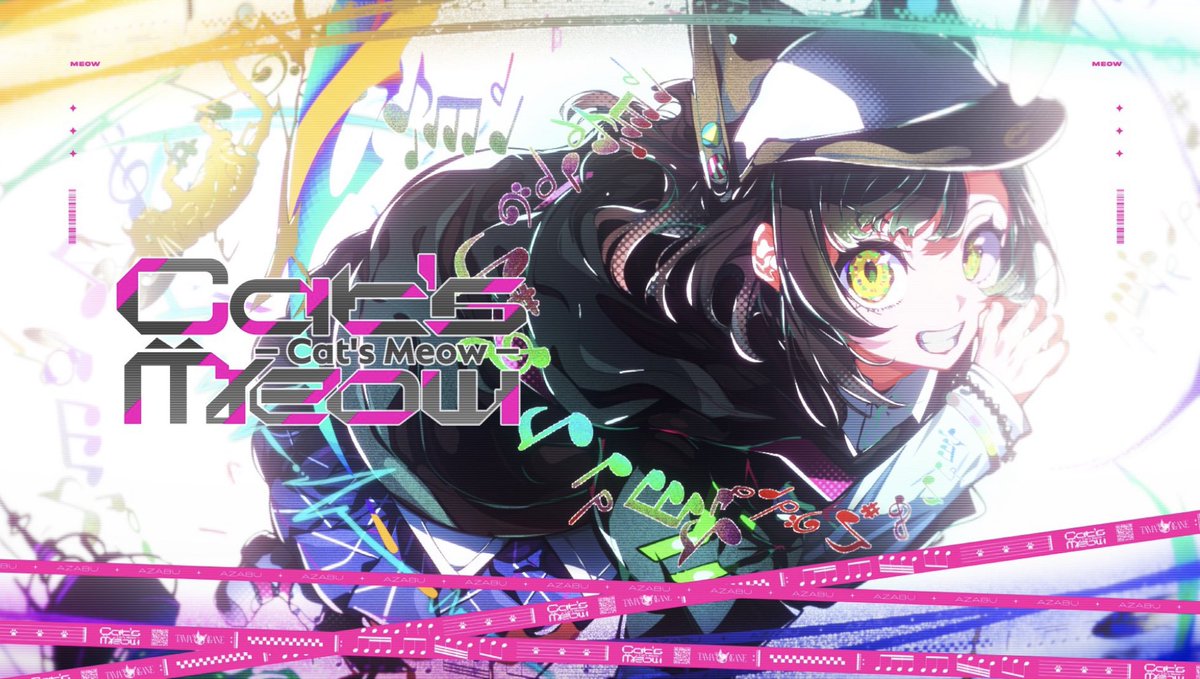 h_kenmochi's tweet photo. 電音部　黒鉄たま (CV: 秋奈)
「Cat's Meow (feat.ケンモチヒデフミ)」
MV公開となりました！

とても「The cat‘s meow」なMVです。是非ご覧下さい〜

https://t.co/w35d55cEZ1

🎧Credit
Vocal:秋奈
Music: ケンモチヒデフミ
illust : Osu
3D Design &amp; Movie：shuuya
Logo Design：高垣

#電音部 https://t.co/p2bTrxM9C5