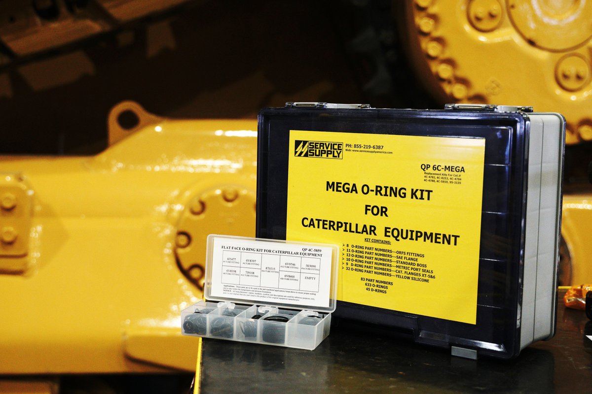 We provide the best, highest quality o-rings kits available. Our o-rings will meet or exceed OEM specs and we’ll get them to you asap.
We have over 70 kits available online! Shop here 👉servicesupplyamerica.com/t/o-ring-kits
#HeavyEquipment #dieselmechanic #constructionequipment #oring