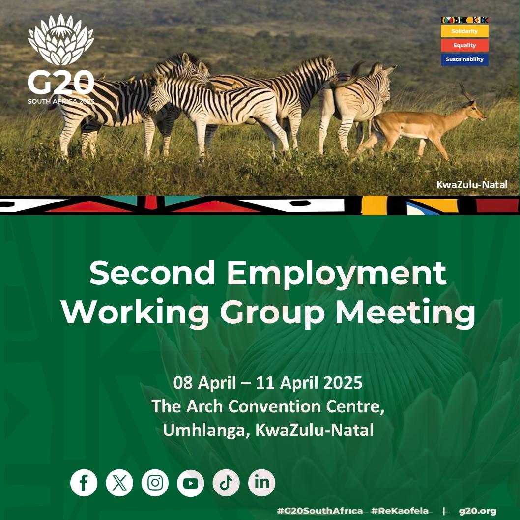 UN Women South Africa MCO (@unwomensa) on Twitter photo In 2025, 63% of women vs. 94% of men participate in the labor force. <a href="/UN_Women/">UN Women</a>'s approach addresses this gap through:
1๏ธโฃDecent jobs
2๏ธโฃTransforming care systems
3๏ธโฃJust transitions to green economies.
Our Rep. <a href="/AletaFMiller/">Aleta Miller</a> spoke @ the 2nd <a href="/g20org/">G20 South Africa</a> Employment Working Group in DBN. In 2025, 63% of women vs. 94% of men participate in the labor force. <a href="/UN_Women/">UN Women</a>'s approach addresses this gap through:
1๏ธโฃDecent jobs
2๏ธโฃTransforming care systems
3๏ธโฃJust transitions to green economies.
Our Rep. <a href="/AletaFMiller/">Aleta Miller</a> spoke @ the 2nd <a href="/g20org/">G20 South Africa</a> Employment Working Group in DBN.