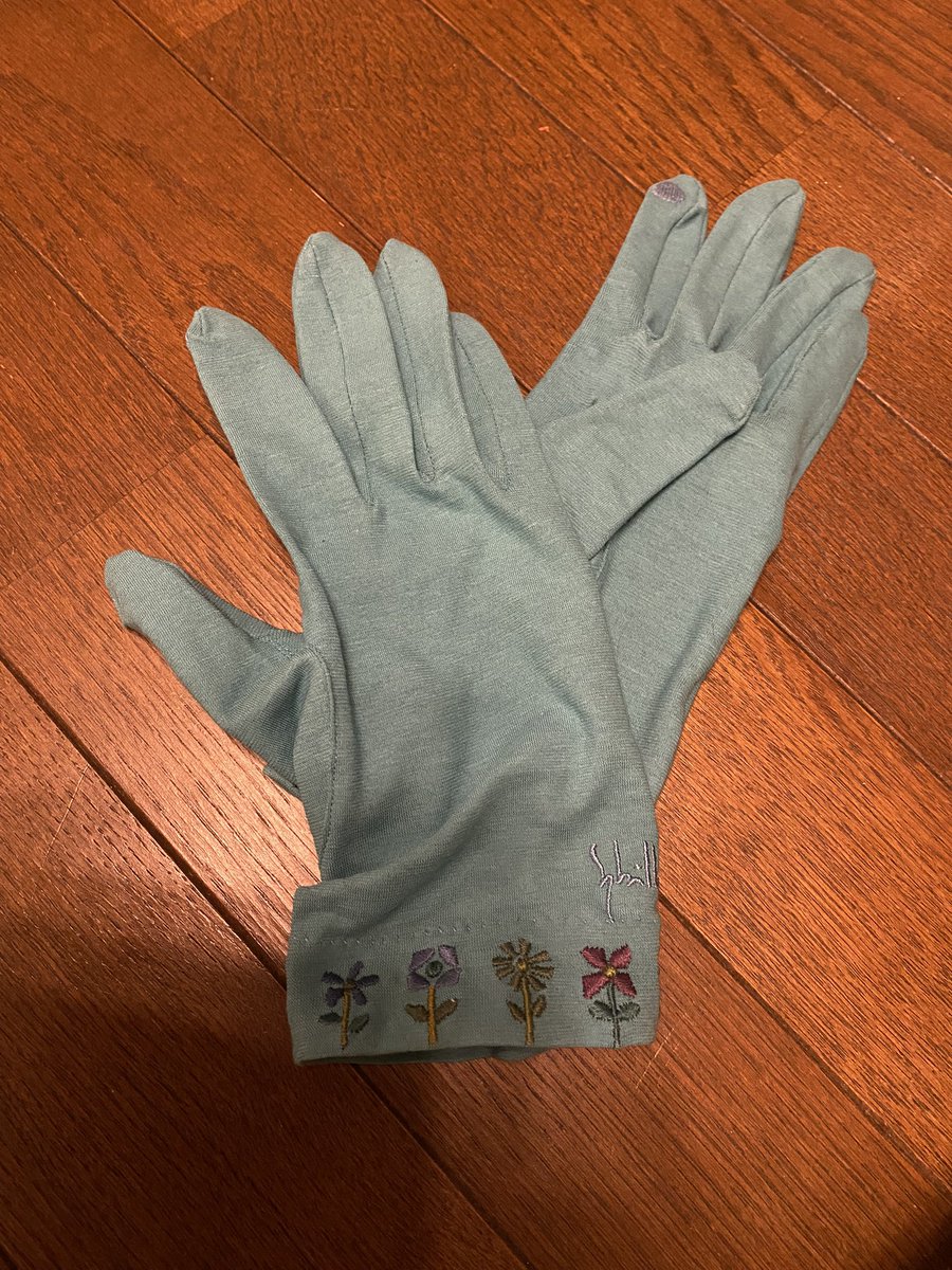 karin020112's tweet image. 手袋🧤付けたまま携帯📱操作出来るって記載されてたのに全く滑ってあかんやん🥲
#UVケア
#Sybilla