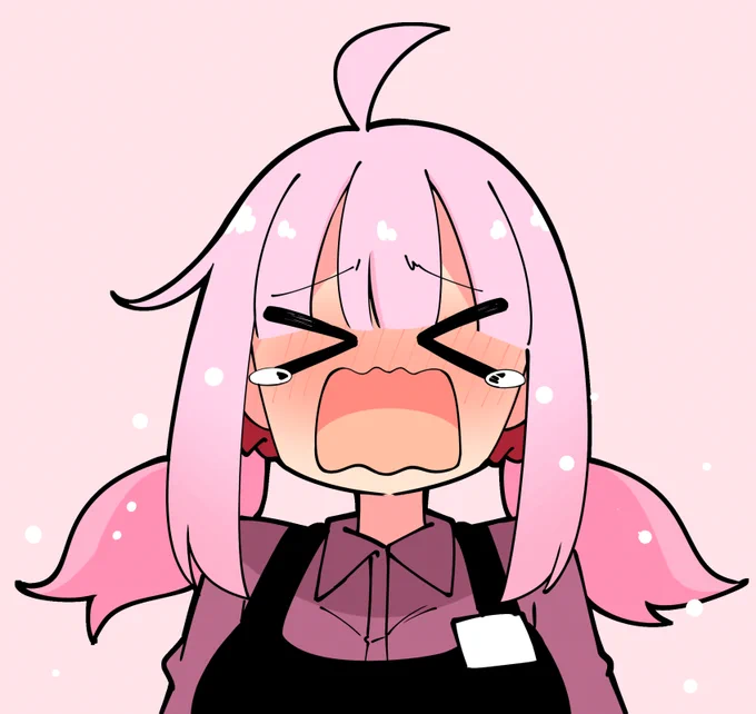 (泣) 