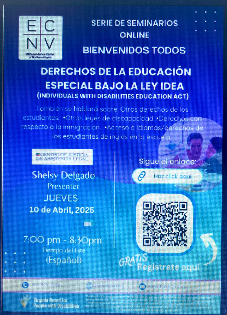 Conozca los derechos educacionales para sus hijos e hijas.