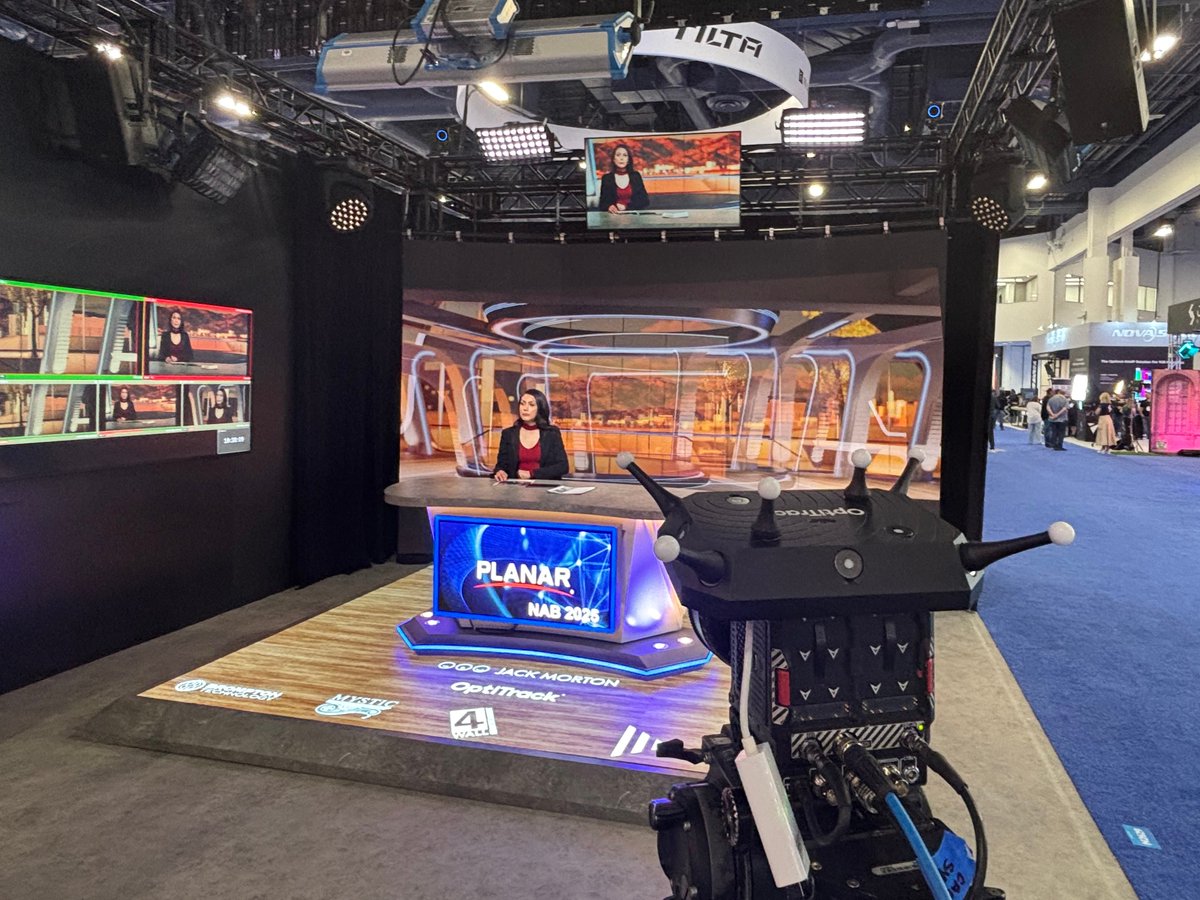 optitrack's tweet image. Check out the new Wired CinePuck at #NABShow2025 in Booth #N2629. The Ethernet-connected device features customizable marker arrangements and high-powered #LEDs to increase trackability. Let’s discuss how you can achieve the highest quality tracking possible!