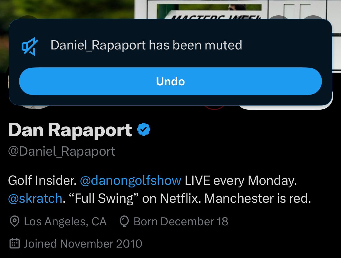 sunjaered's tweet image. Gonna be a great Masters