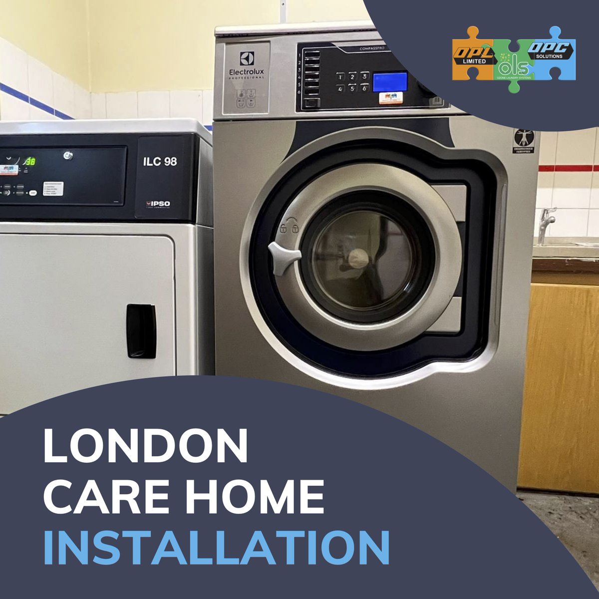 The OPL Group recently installed this Electrolux 8kg Washer at a London Care Home.

We know that looking after patient’s requires rigorous attention and the highest standards of hygiene.

 theoplgroup.co.uk/sectors/health…

<a href="/ElectroluxProUK/">Electrolux Professional UK & Ireland</a>

#commerciallaundry #laundrysolutions #carehomes