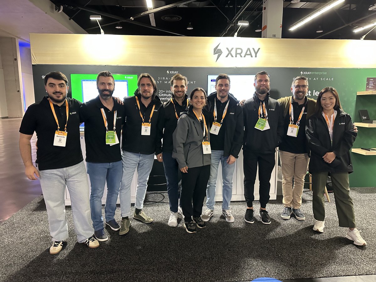🚀 Day 2 of #AtlassianTeam25 is kicking off, and the Xray team is all set! Swing by our booth, catch our demo this afternoon, and enter for a chance to win an iPad! Don’t miss your chance to see what’s new with Xray ⚡