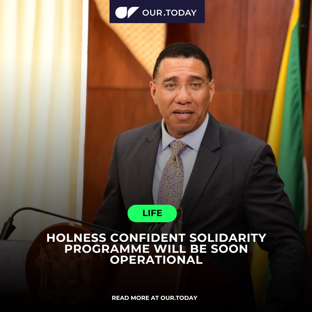 Our_Today_News's tweet image. Through the $1 billion Solidarity Programme, one-time cash grants of J$20,000 will be provided to 50,000 vulnerable Jamaicans

Read more
bit.ly/3YpbIIp

Photo: JIS

Follow us:
FB: facebook.com/our.today.news
YT: OurToday
IG: @our.today

#OTLife #SolidarityProgramme #Jamaica