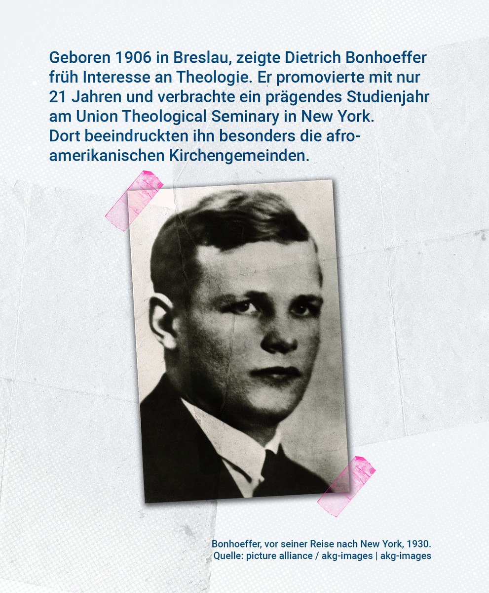 FNFreiheit's tweet image. 🕊️Heute vor 80 Jahren wurde der evangelische Theologe Dietrich #Bonhoeffer im Konzentrationslager Flossenbürg hingerichtet.

Als Mitglied des zivilen Widerstands stellte er sich mutig gegen das NS-Regime – als Redner, Lehrer, und Vermittler. Er lehnte jedes Schweigen gegenüber