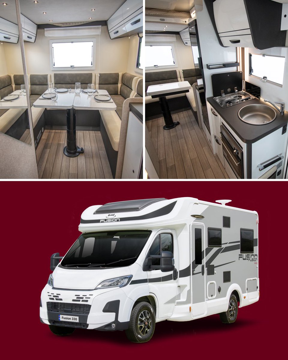 MclouisUK's tweet photo. Throwback to Practical Motorhome’s 2024 review of the McLouis Fusion 330!

Italian style meets UK-friendly features in this clever 4-berth. Spacious lounge, luxe shower &amp; comfy drop-down bed.

Read the full review here - https://t.co/Qi6pgKNsg1 https://t.co/vOy0XOg4V4