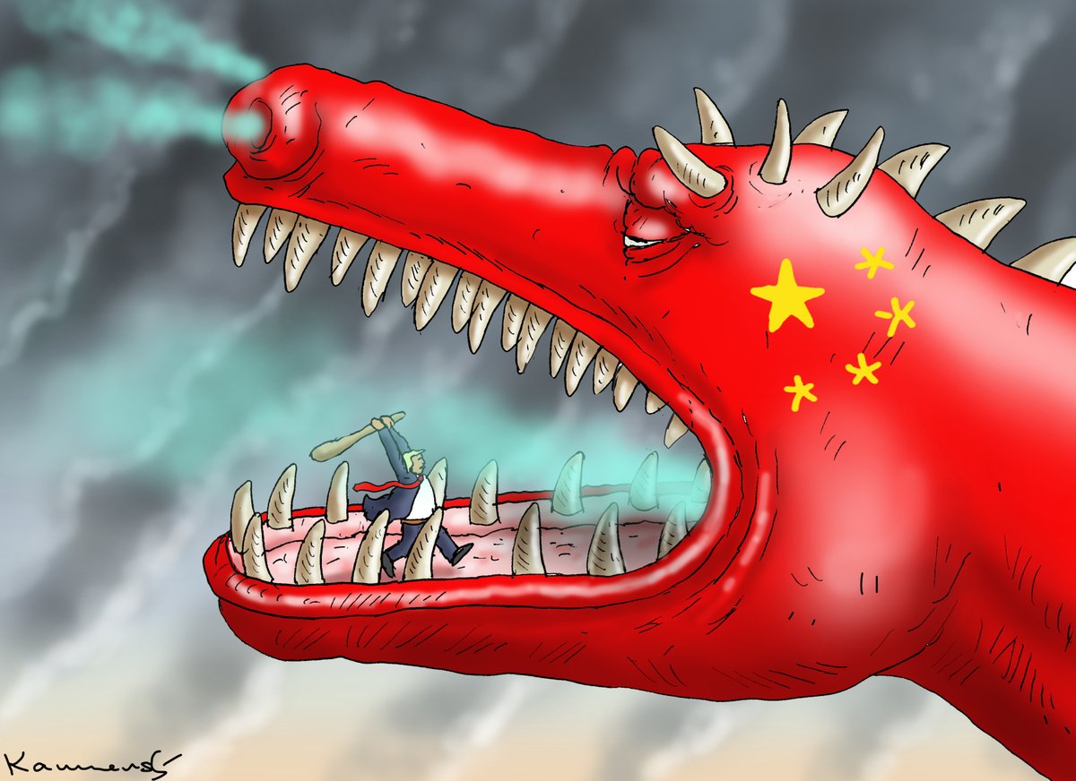 TRUMP IN THE DRAGON KITE