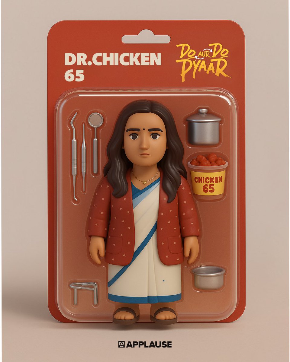 ApplauseSocial's tweet photo. Felt too cute, had to make more pookie action figures! 😉🫰
#ApplauseEntertainment #Undekhi #BlackWarrant #DoAurDoPyaar #Scam2003 #CriminalJustice #Zwigato #SharmajeeKiBeti https://t.co/a9oAdYUYcJ