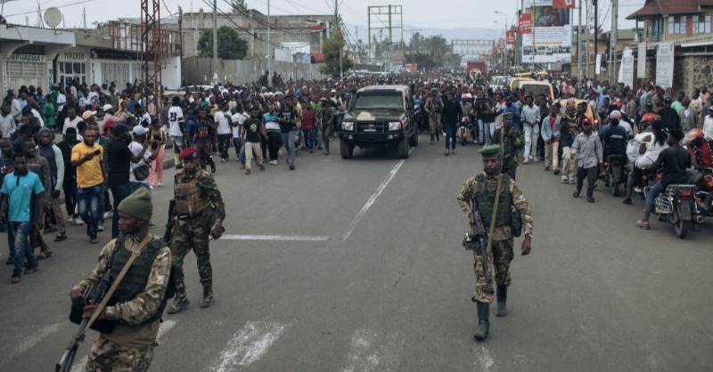ADFmagazine's tweet photo. Security experts provide their assessment for the conflict in eastern DR Congo.