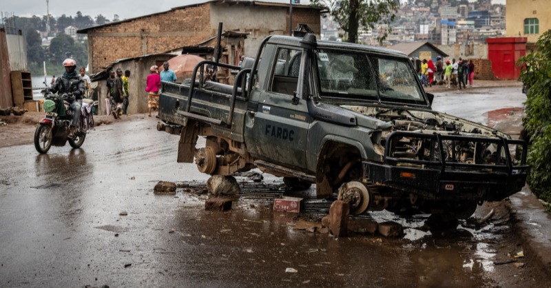 ADFmagazine's tweet photo. Security experts provide their assessment for the conflict in eastern DR Congo.