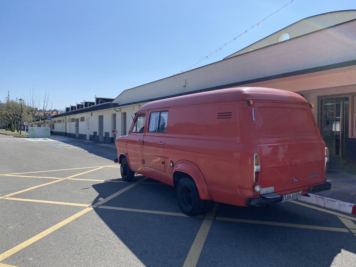 That’s a rare spot these days. Mark 1 Transit van