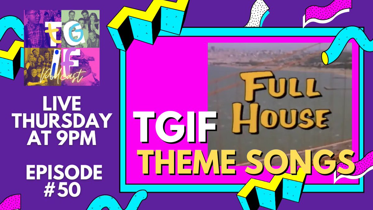 Going LIVE on Thursday for TGIF Theme Songs! Happy Episode 50!  We hope you can join us on YouTube! 

youtube.com/live/1CZVxlL7r…