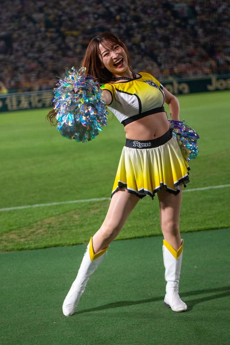 阪神vsヤクルト 2024.4.9(水） ルーキー IROHAちゃん♪ #TigersGirls
