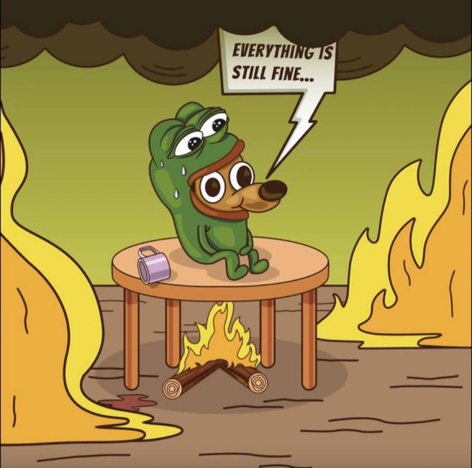 Whatever is happening in the world people as a whole will make it through. 

The tough times help us to appreciate the good times.  “Everything will be fine”

Ca 0x75c97384ca209f915381755c582ec0e2ce88c1ba

#Crypto