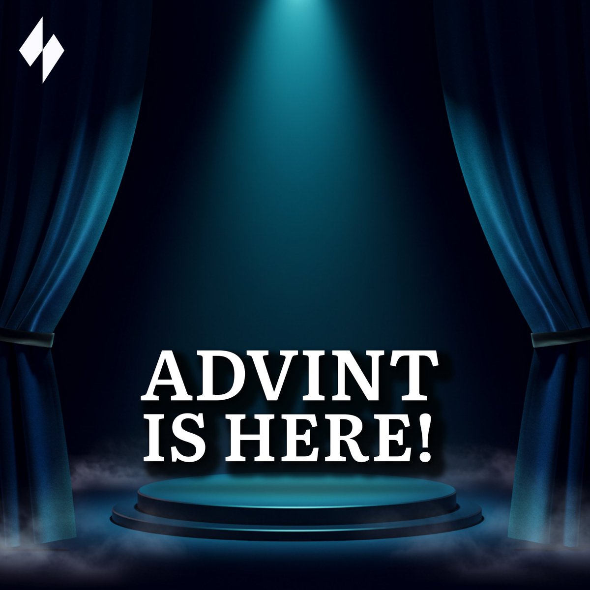 TheAdvint's tweet photo. The curtains are raised! Grab a seat, you are right in time for the showcase. 

Dream. Colour. Life 

Welcome to The Advint! 💙 https://t.co/pZSG3pBHcn