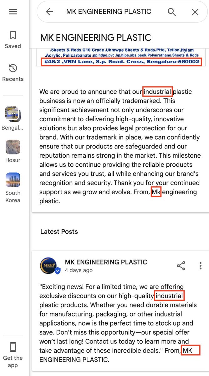 Mk Industrials & Co® - Engineering Plastic (@MkIndustrials) / Posts / X