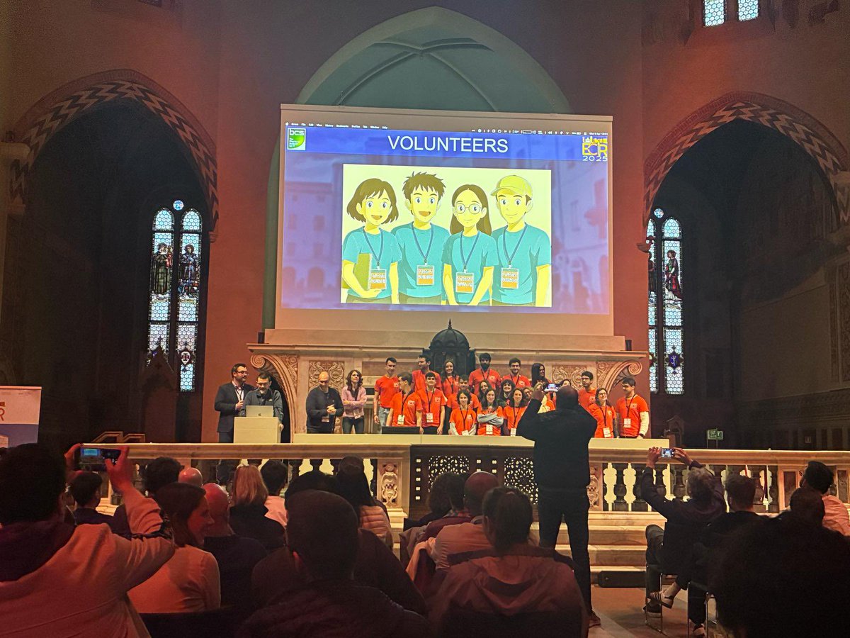 ECIR2025 (@ecir2025) on Twitter photo 🔔 We’re now at the Closing Speech of the #ECIR2025 main conference, by the conference chairs <a href="/ntonellotto/">Nicola Tonellotto</a> <a href="/fmnardini/">Franco Maria Nardini</a> <a href="/fabreetseo/">Fabrizio Silvestri</a> 🙌
A heartfelt thank you to all participants for making this edition unforgettable — see you at #ECIR2026 ! 💙 🔔 We’re now at the Closing Speech of the #ECIR2025 main conference, by the conference chairs <a href="/ntonellotto/">Nicola Tonellotto</a> <a href="/fmnardini/">Franco Maria Nardini</a> <a href="/fabreetseo/">Fabrizio Silvestri</a> 🙌
A heartfelt thank you to all participants for making this edition unforgettable — see you at #ECIR2026 ! 💙