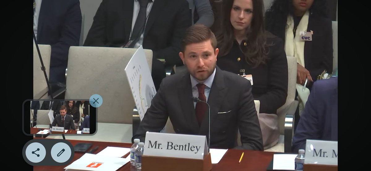 Gregory Conley (@gregthr) on Twitter photo "When it's easier to bring a cigarette onto the market than a vape or a pouch, both of which the FDA acknowledges are dramatically safer, that is not appropriate for the protection of public health."
- <a href="/gbentley1/">Guy Bentley</a> speaking now to the House Oversight Committee "When it's easier to bring a cigarette onto the market than a vape or a pouch, both of which the FDA acknowledges are dramatically safer, that is not appropriate for the protection of public health."
- <a href="/gbentley1/">Guy Bentley</a> speaking now to the House Oversight Committee