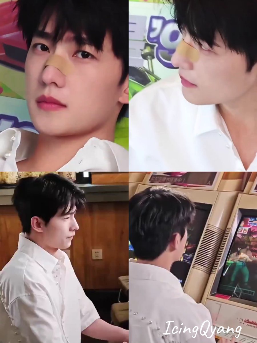 icingquinyang2's tweet image. It&apos;s #GameStart for the #NinthOfTheMonth #photoshoot featuring #YangYang杨洋. What&apos;s with the nose bridge #bandaid?
#gameboy #whereintheworldisyangyang.