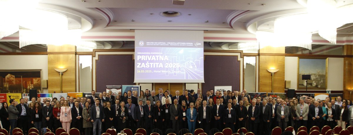 Zagreb: The International Conference "Private Security 2025," organized by the Croatian Security Association and the KAS Office Croatia-Slovenia, brought together experts, representatives of private security companies to discuss the future and challenges of private security.